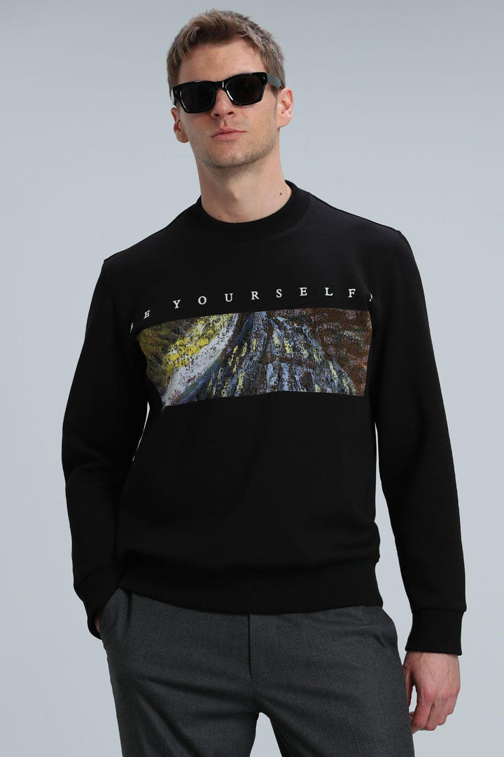 The Ultimate Black Comfort-Style Men's Sweatshirt - Texmart