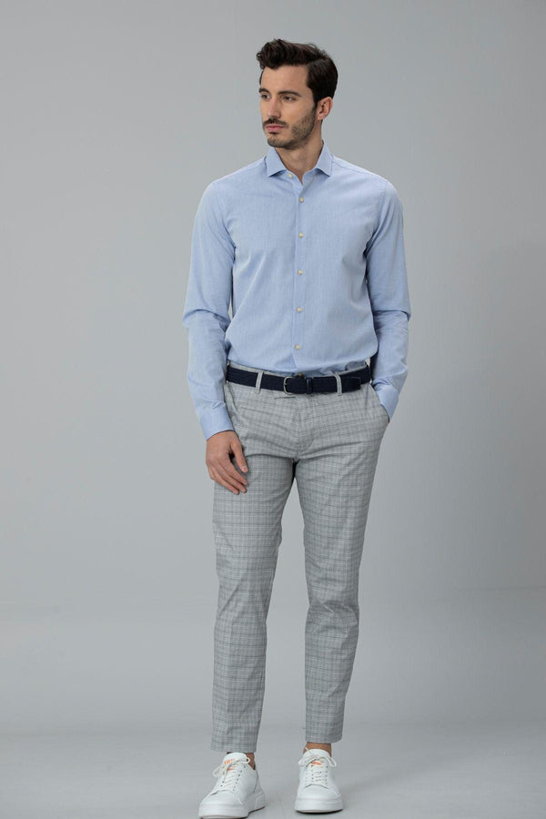 The Versatile Gray Elegance: Sanita Smart Men's Slim Fit Chino Trousers - Texmart