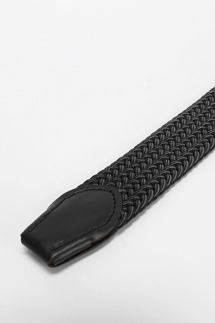 The Versatile Gray Knitted Belt for Men: Elevate Your Style with Sophistication - Texmart