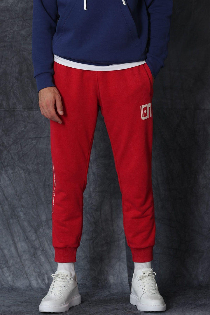 Ultimate Comfort and Style: Crimson Fusion Men's Sweatpants - Texmart