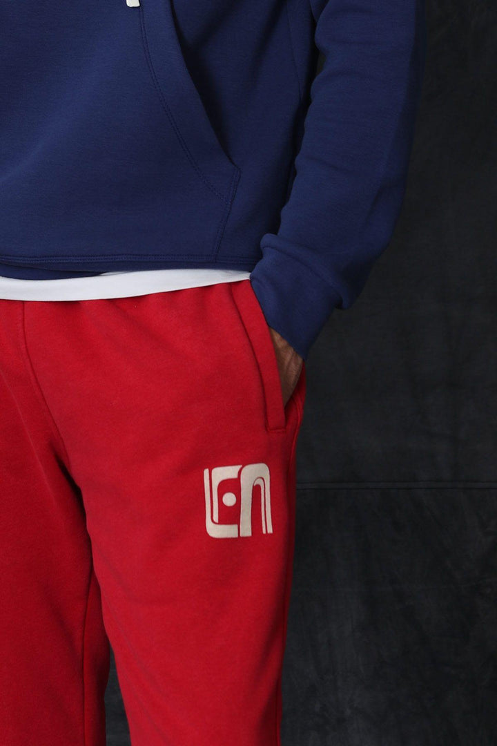 Ultimate Comfort and Style: Crimson Fusion Men's Sweatpants - Texmart